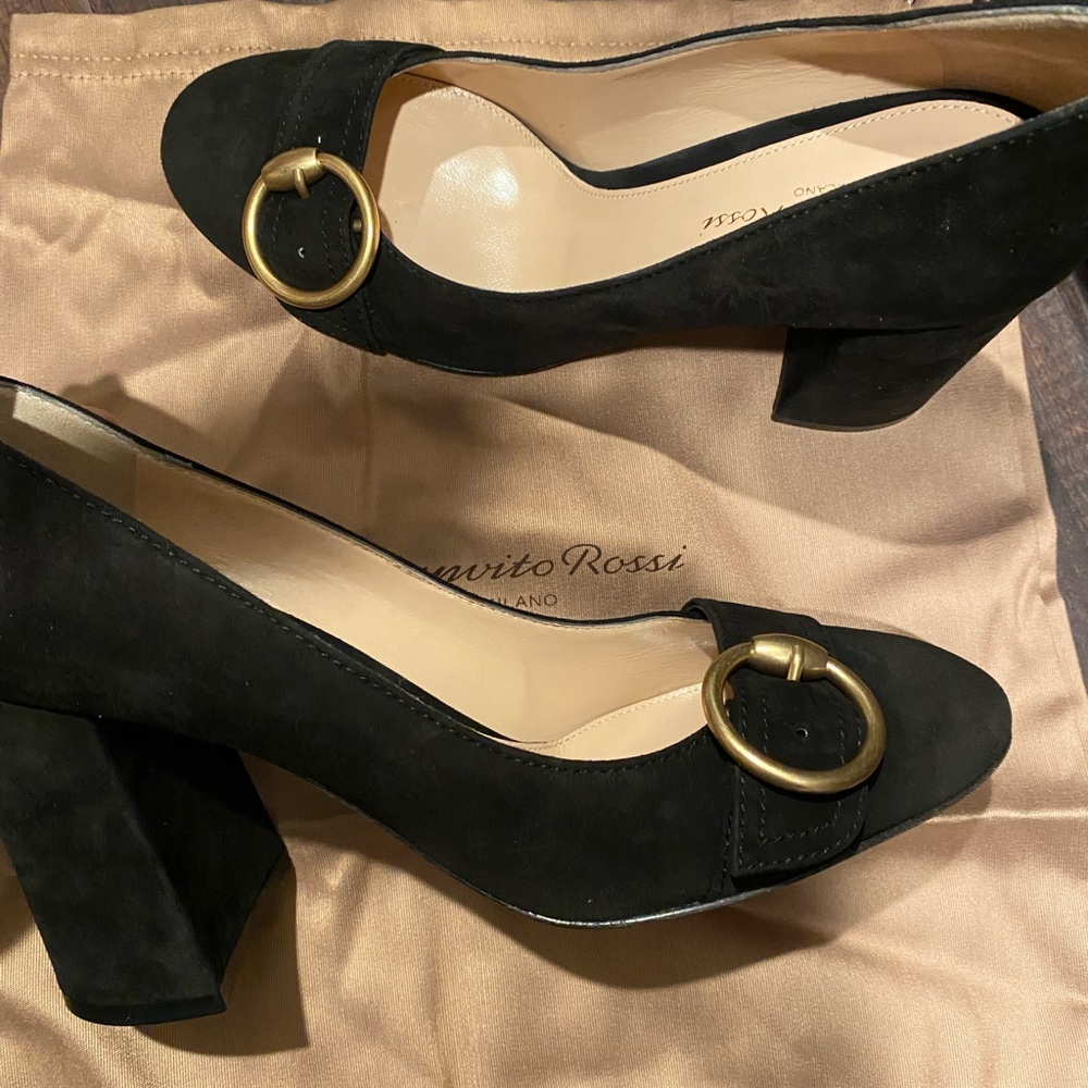 Black Gianvito Rossi heels